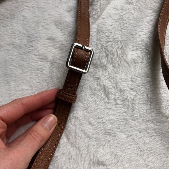 Nine West Vegan Leather Fringe Crossbody Bag - Picture 5 of 8